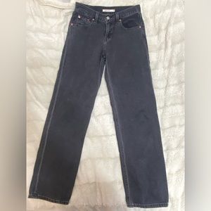 Levi’s low pro straight jeans